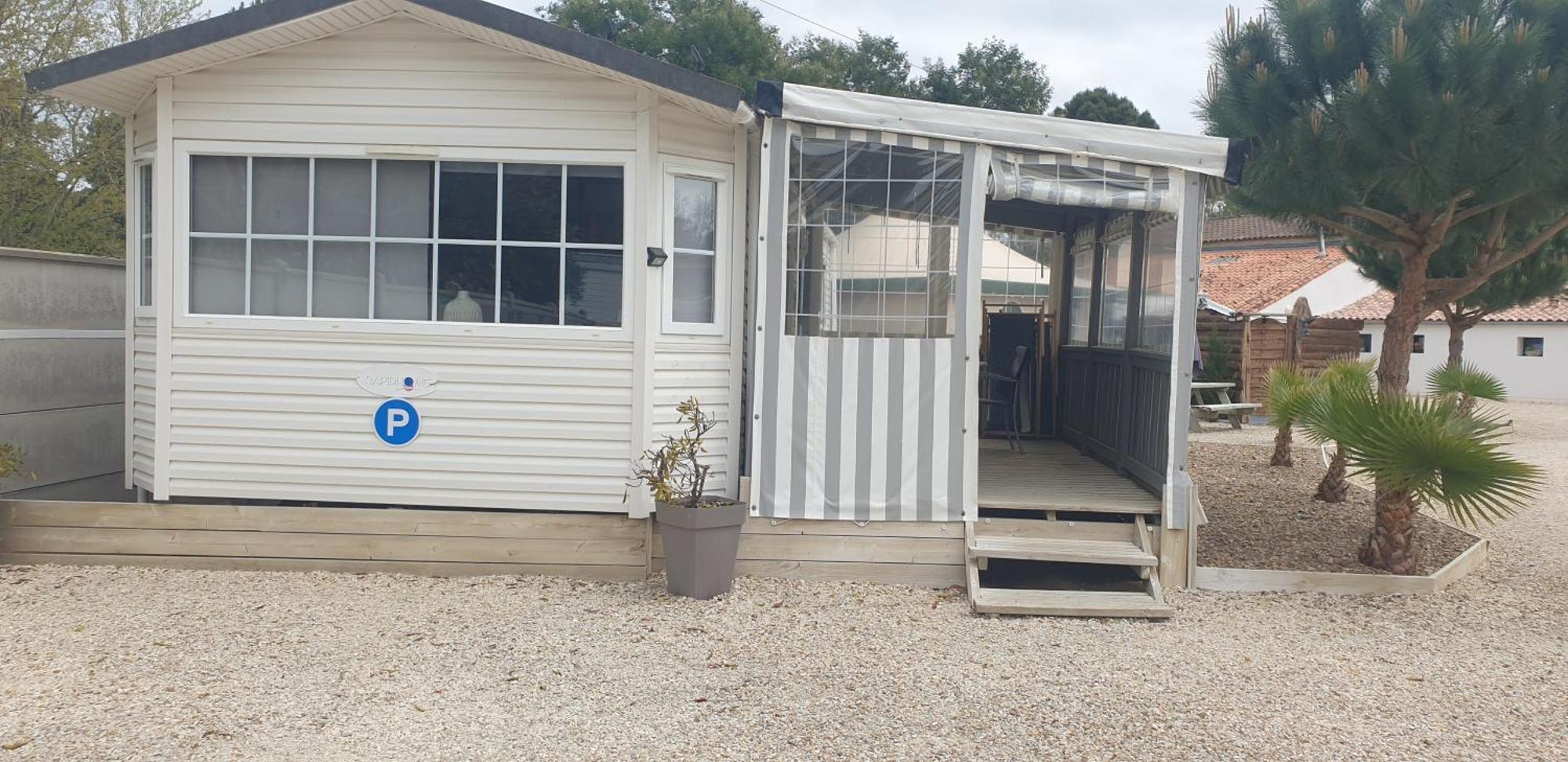 Mobil'Home Climatise Terrain Prive Proche Du Zoo De La Palmyre Les Mathes Szoba fotó
