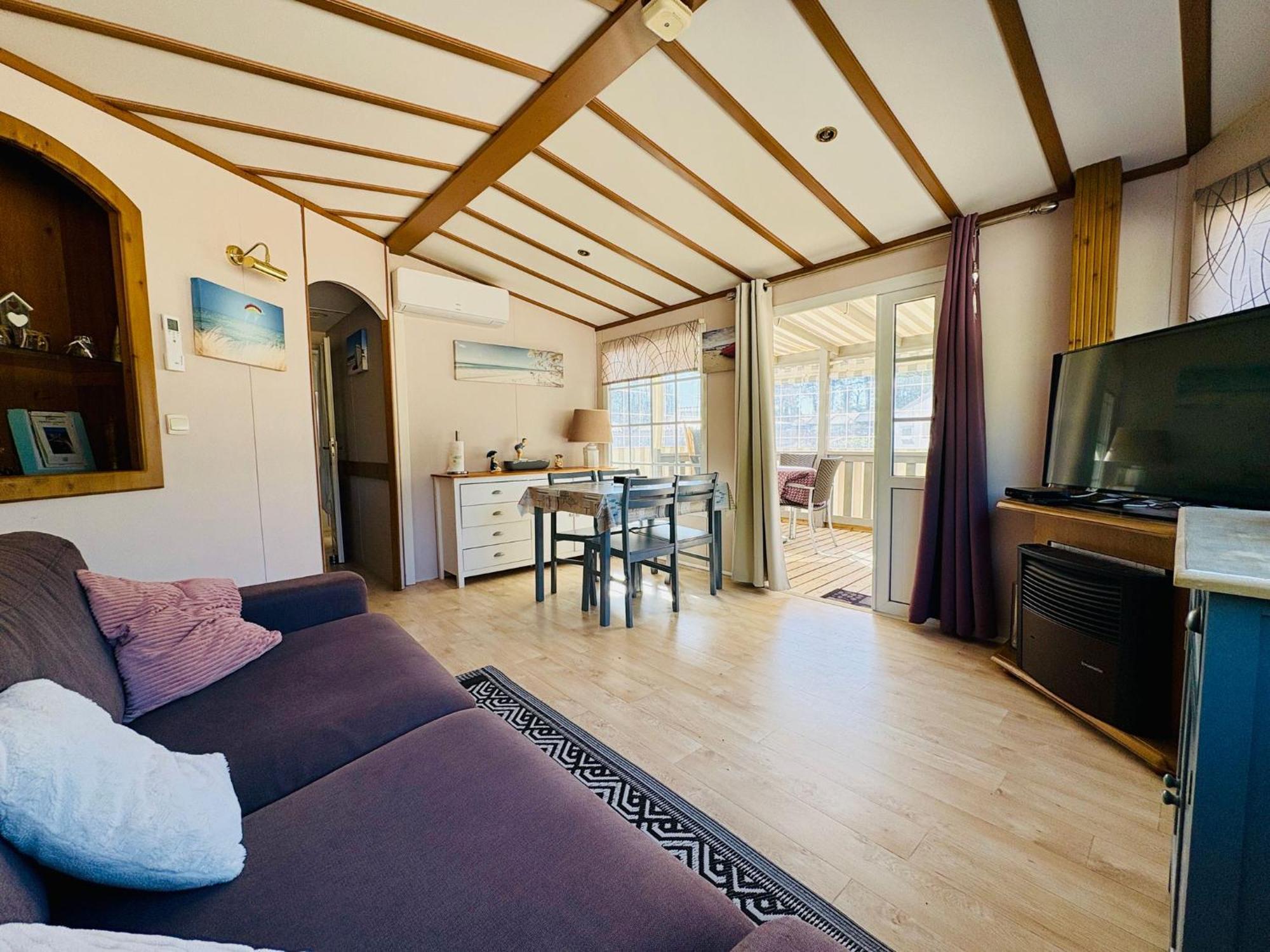 Mobil'Home Climatise Terrain Prive Proche Du Zoo De La Palmyre Les Mathes Kültér fotó